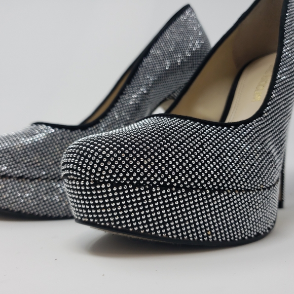 Enzo Angiolini Studded Platform Heels - Picture 5 of 12